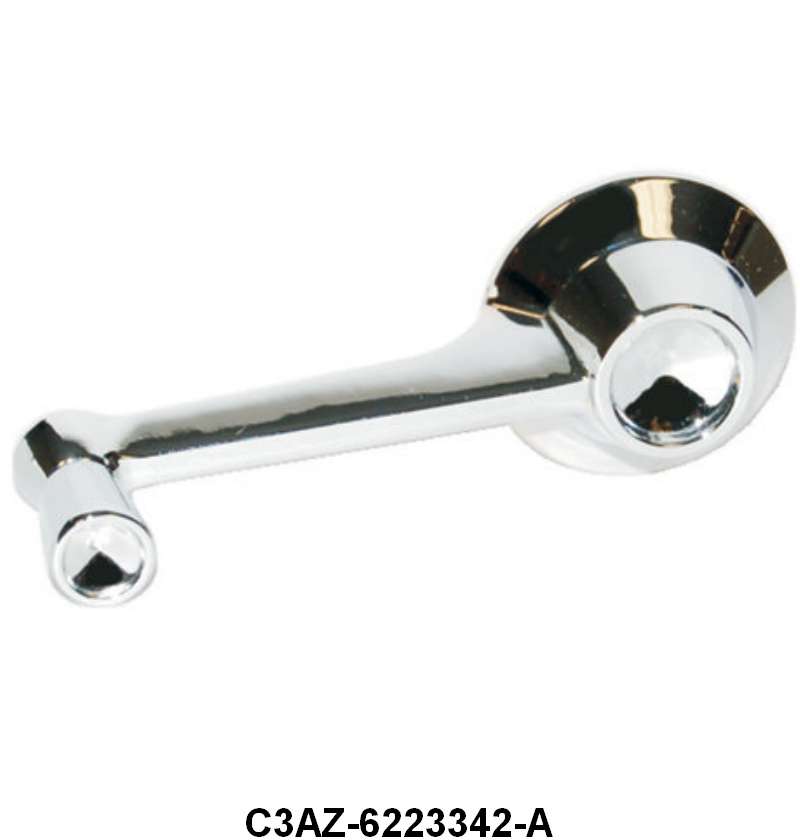 WINDOW CRANK - 63-64 GALAXIE WITH CHROME KNOB