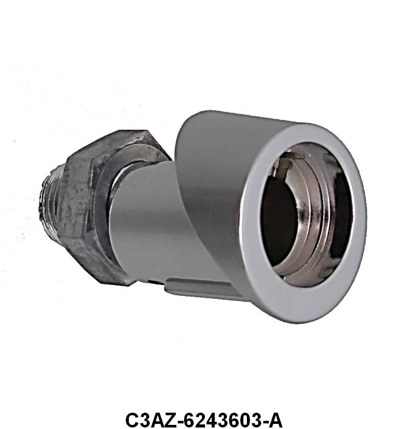 TRUNK LID LOCK CYLINDER HOUSING - 63 GALAXIE (EX-WAGON)