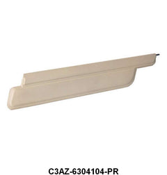 SUN VISORS - 63-64 GALAXIE FASTBACK, OFFWHITE