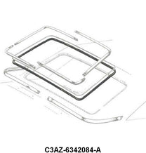 REAR/BACK WINDOW SEAL - 63-64 GALAXIE FASTBACK #63