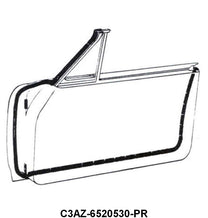 DOOR SEALS - 63 GALAXIE 2DR HARDTOP NOTCHBACK BODY #65