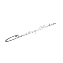 TAILGATE EMBLEM/SCRIPT - 63 GALAXIE WAGON "COUNTRY SEDAN"