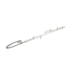 TAILGATE EMBLEM/SCRIPT - 63 GALAXIE WAGON "COUNTRY SEDAN"