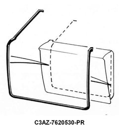 DOOR SEALS - 63-64 GALAXIE FASTBACK #63 & CONVERTIBLE #76