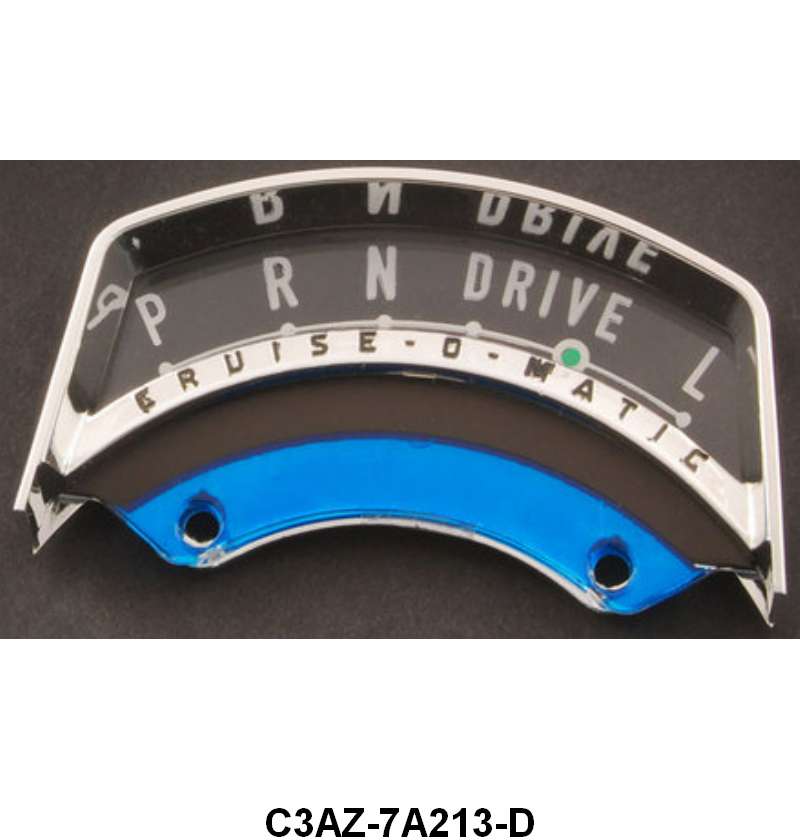 AUTOMATIC COLUMN SHIFT INDICATOR (PRNDL) - 63-64 GLX W/3 SPEED AUTO