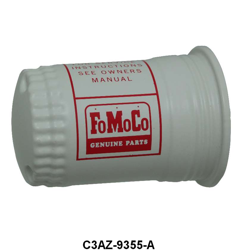 FUEL PUMP FILTER CANISTER - 63-65 PASSENGER "WHITE"