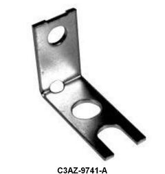 ACCEL RETURN SPRING BRACKET - 63 GLX, 65-66 MUST, 66 RANCH/FRLN 260/289 2BBL