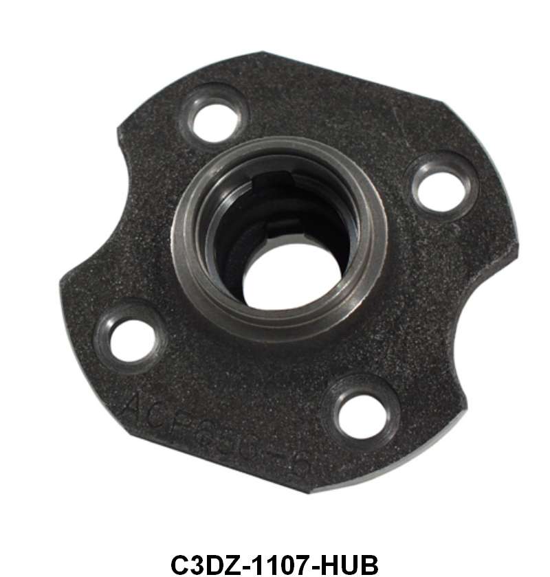 FRONT BRAKE DRUM HUB - 60-65 FALCON/RANCHERO, 65-66 MUSTANG 6cyl  4 lug