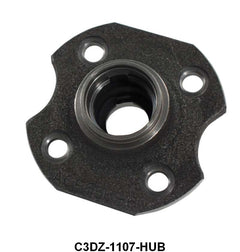 FRONT BRAKE DRUM HUB - 60-65 FALCON/RANCHERO, 65-66 MUSTANG 6cyl  4 lug