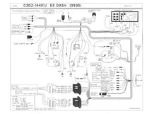 UNDER DASH HARNESS - 63 FALCON/RANCHERO WITH 1 SPEED WIPER