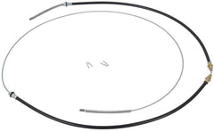 REAR BRAKE CABLE - 63 FALCON V8 EXCEPT CONV, 63 RANCHERO V8