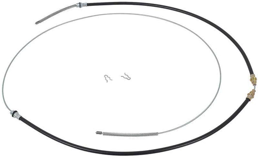 REAR BRAKE CABLE - 63 FALCON V8 EXCEPT CONV, 63 RANCHERO V8