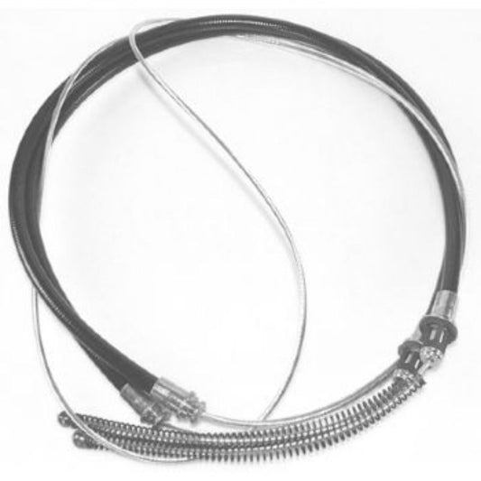REAR BRAKE CABLE - 61-63 FALCON 6cyl EX CONV, 61-63 RANCHERO 6cyl AFTER 5-1-61