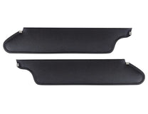 SUN VISORS - 63-65 FALCON/COMET HARDTOP, BLACK