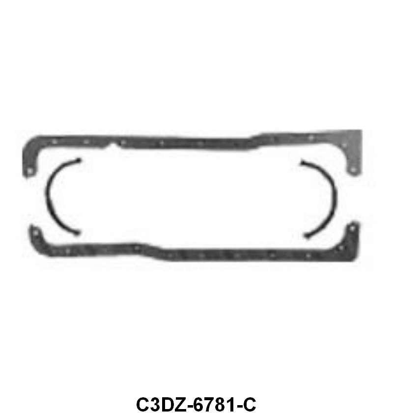 OIL PAN GASKET SET - 60-70 FLC/FRL/MUST/COMET 144/170/200