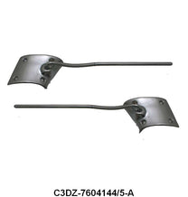 CHROME SUN VISOR BRACKETS - 63-65 FALCON/COMET CONV