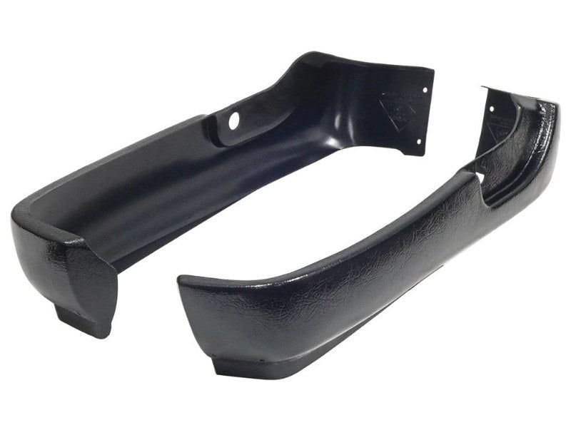 BUCKET SEAT SIDE SHIELDS - 63-65 FALCON BLACK