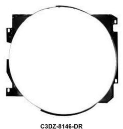 FAN SHROUD - 64-66 MUSTANG, 63-65 FALCON/COMET/RANCHERO, 260/289