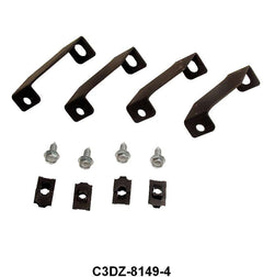 FAN SHROUD BRACKETS W/HARDWARE - 260, 289, WITH 4 ROW RADIATOR