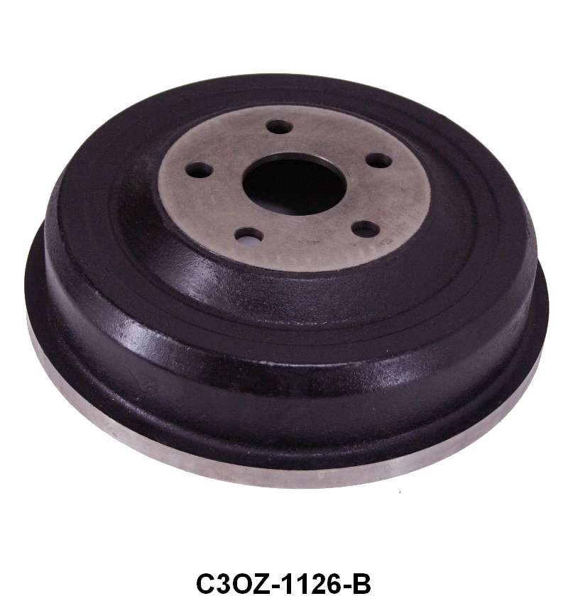 REAR BRAKE DRUM - 64-70 MUST, 63-70 FLCN, 62-70 FRLN 10" x 1-3/4"