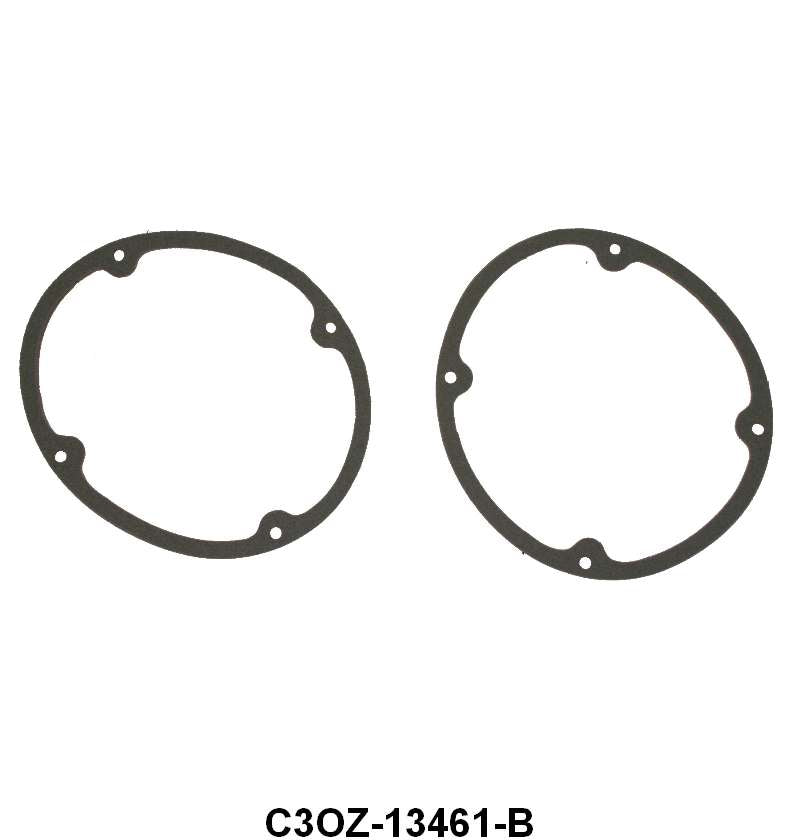 TAIL LIGHT LENS GASKETS - 63 FAIRLANE WITH BACKUP, 64 FAIRLANE WAGON