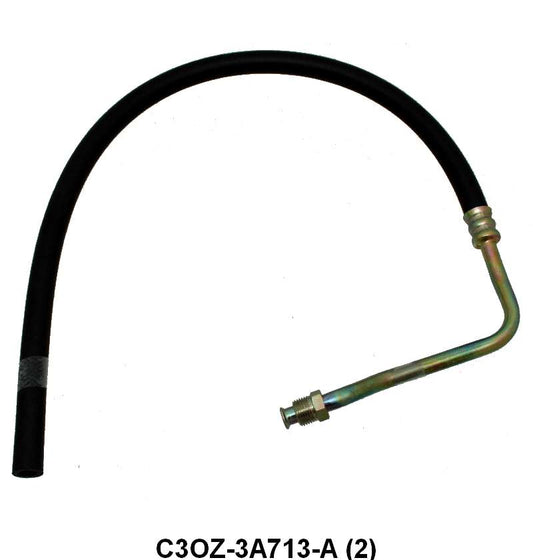 POWER STEERING RETURN HOSE - 67-69 MUST, 66-70 FLCN, 63-68 FRLN