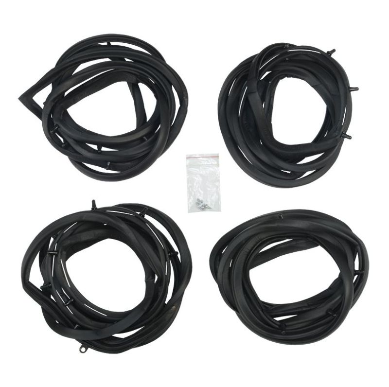DOOR SEALS - 62-64 FRLN 4DR SDN/WGN FRONT & REAR DOORS