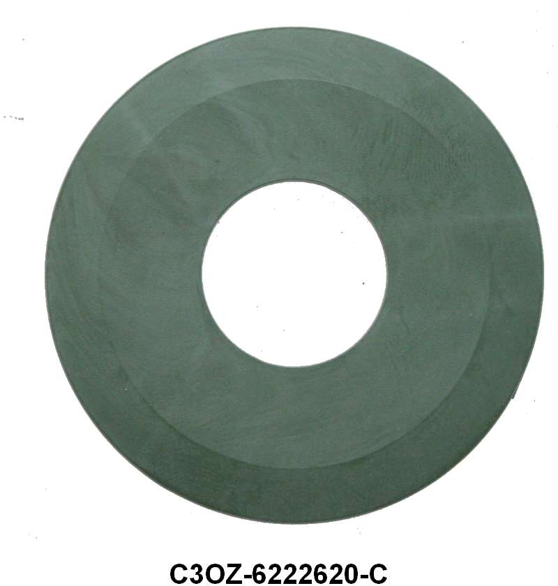 INSIDE DOOR HANDLE ESCUTCHEON - 60-65 FALCON/COMET, 62-65 FRLN GREEN