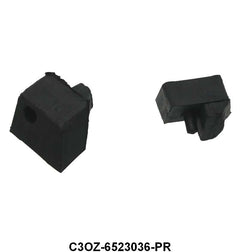 UPPER REAR DOOR BUMPER - 63-64 FAIRLANE, 2-DOOR HARDTOP