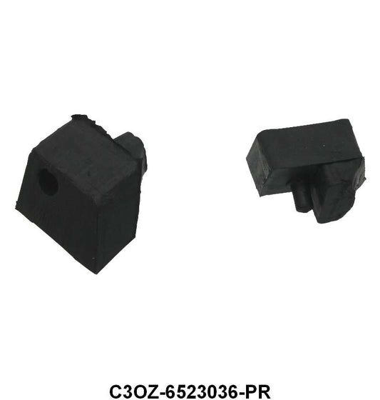 UPPER REAR DOOR BUMPER - 63-64 FAIRLANE, 2-DOOR HARDTOP