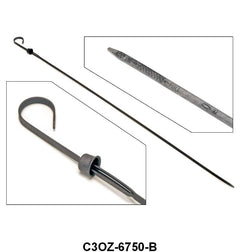 ENGINE OIL DIPSTICK - 62-64 260/289 WITH GENERATOR  BLACK