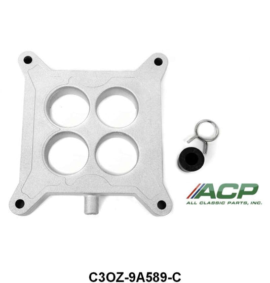 ALUMINUM CARBURETOR SPACER - 63-69 289/302/351W 4-V