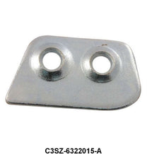 DOOR STRIKER PLATE INSERT COVERS - 60-62 GLX, 60-63 FLCN, 61-66 PICKUP