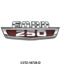 HOOD SIDE NAME PLATE - 63-64 "FORD-250"