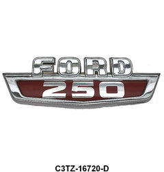 HOOD SIDE NAME PLATE - 63-64 