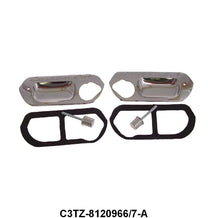 "CUSTOM CAB" OUTSIDE DOOR HANDLE PLATES - 61-66 F-100/F-350