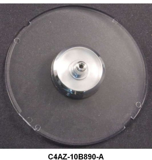 INSTRUMENT BEZEL TEMP GAUGE LENS - 64 GALAXIE
