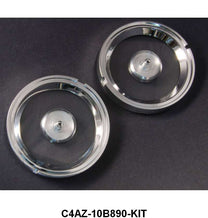 INSTRUMENT BEZEL FUEL & TEMP LENSES - 64 GALAXIE 4 pcs