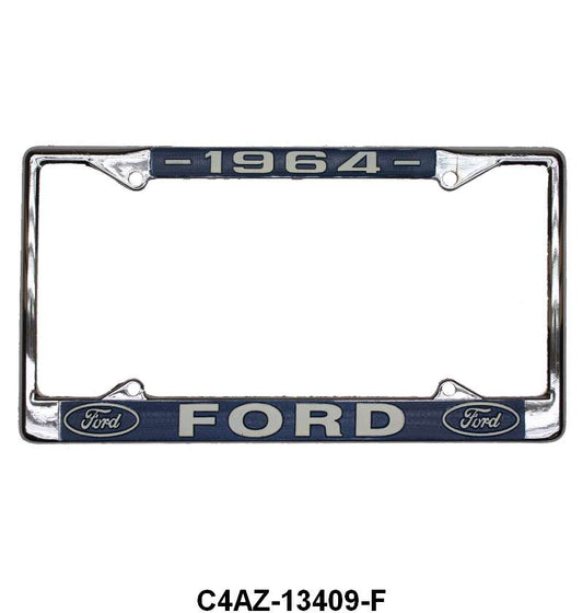 "FORD" LICENSE PLATE FRAME - 1964