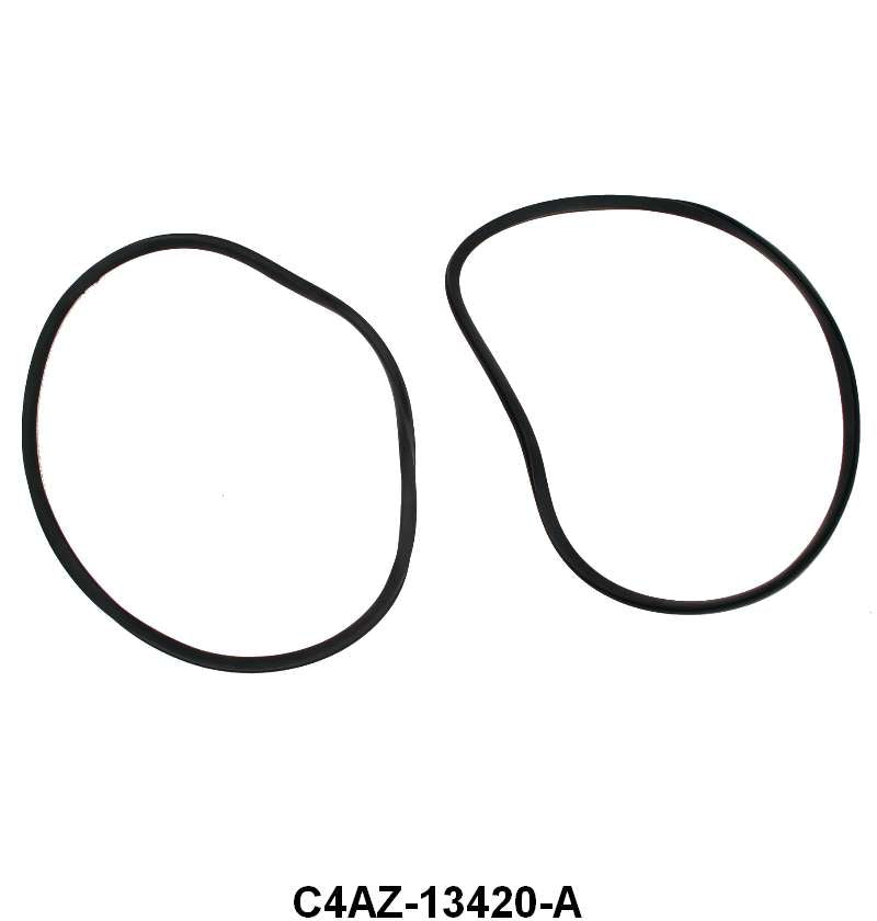 TAIL LIGHT BEZEL TO BODY PADS - 64 GALAXIE