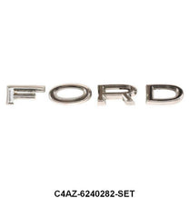 TRUNK OR DECK LID "F.O.R.D." LETTERS - 64 GLX EXCEPT WAGON