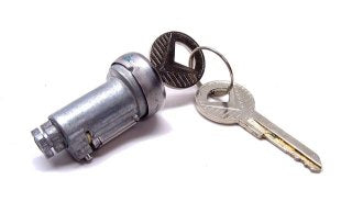 TRUNK LOCK CYLINDER - 64 GALAXIE EXCEPT WAGON, 64 T-BIRD