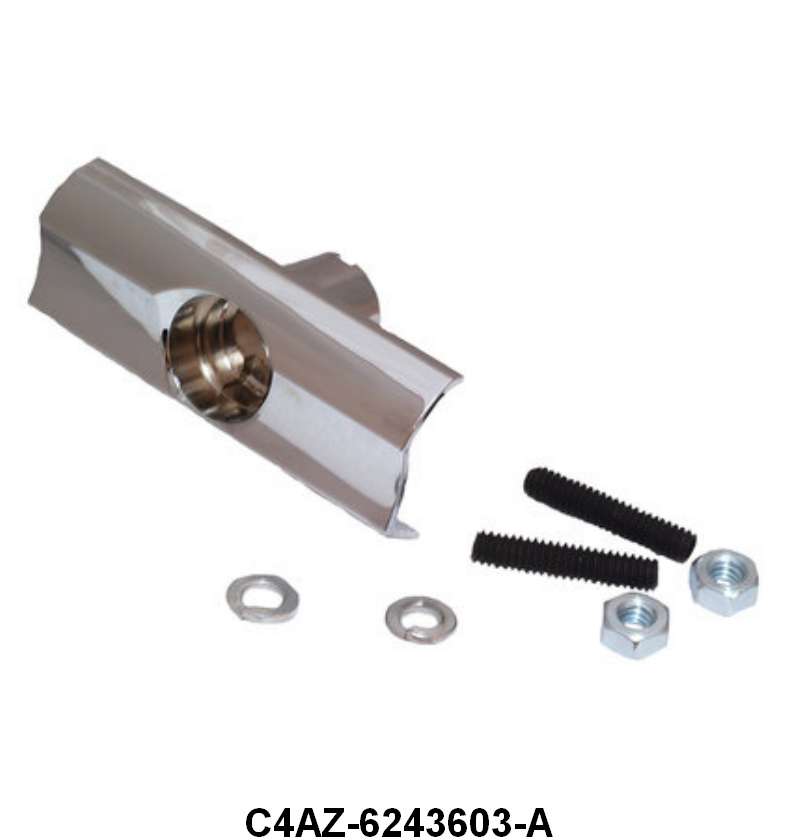 TRUNK LID LOCK CYLINDER HOUSING - 64 GALAXIE (EX-WAGON)