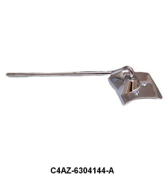 SUN VISOR BRACKET - 64 GALAXIE 2DR HARDTOP, FASTBACK, aft 4-2-64, 3 HOLE RH