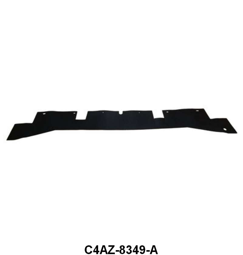 BOTTOM OF RADIATOR TO FRAME AIR DEFLECTOR SEAL - 64 GLX ALL ENGINES