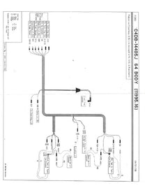 TAIL LIGHT WIRING HARNESS - 64 FALCON (EX WAGON,RANCHERO)