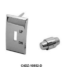 CONV TOP & WAGON TAILGATE WINDOW SWITCH BEZEL - 64-65 FLCN/COMET, 64-66 MUST