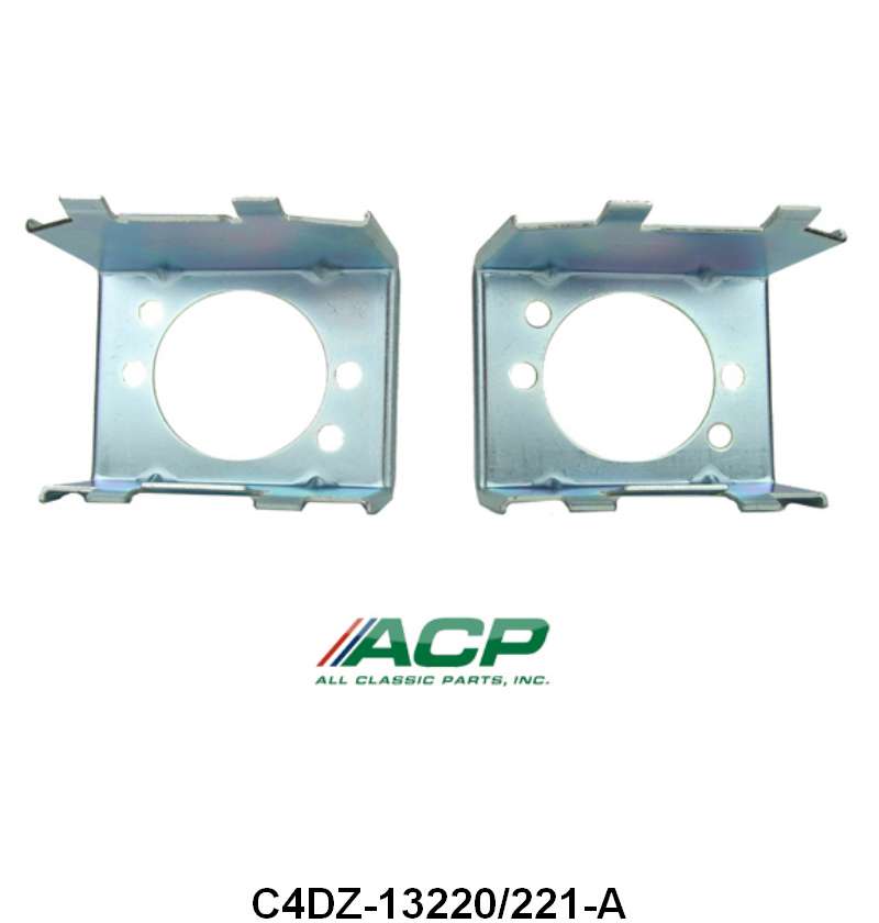 PARK LIGHT HOUSING RETAINERS - 64-65 FALCON/RANCHERO