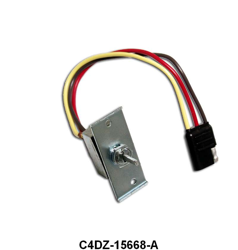 WAGON POWER REAR WINDOW & CONV TOP SWITCH - 64-66 MUST, 64-65 FLCN/CMT