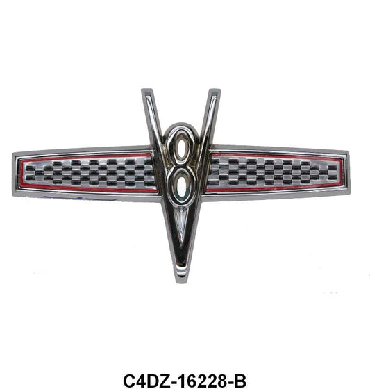 FENDER EMBLEM/SCRIPT - 63-64 FALCON SPRINT "V8"